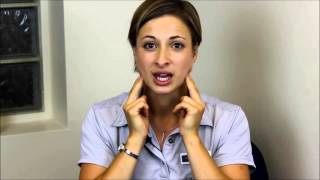 How to self massage tight and sore jaw muscles my Physio SA Adelaide Mt Barker [upl. by Meador901]