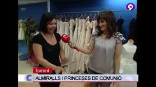 SARA TORTOSA  VESTIDOS DE COMUNION 2019 en Torrente Valencia  Trajes de Comunión 2019 [upl. by Yenffad]