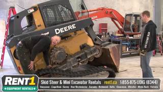 How To Change A Skid Steer Track  Easiest Method [upl. by Notluf]