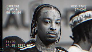 21 SAVAGE x FUTURE TYPE BEAT GIFTED [upl. by Nohsav33]