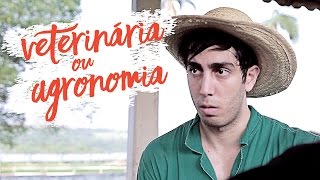 VAI ESTUDAR VETERINÁRIA OU AGRONOMIA [upl. by Elleinet]