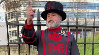 Tower of London Yeoman Warder Beefeater Tour with Matt Pryme [upl. by Haraz]