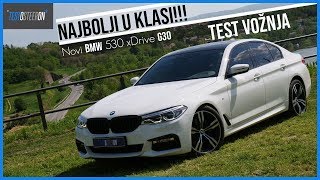 AVION NA TOČKOVIMA Novi BMW 530xDrive G30TEST VOŽNJA [upl. by Libby]