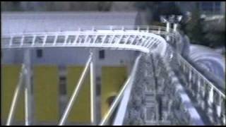 Dondonpa Launched Roller Coaster Front Seat POV Onride FujiQ Highland Japan [upl. by Ayekim]