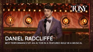 Daniel Radcliffe  2024 Tony Awards Acceptance Speeches [upl. by Enner]