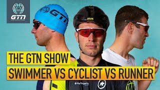 Swimmer Vs Cyclist Vs Runner  GTN Show Ep 90 [upl. by Marget]