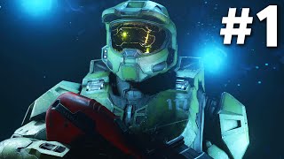 HALO INFINITE Early Gameplay Walkthrough Part 1  INTRO CAMPAIGN [upl. by Latihs630]