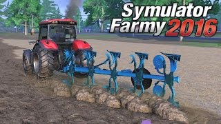 Symulator Farmy 2016 2  orka z fizyką gleby  gameplay pl [upl. by Enyr]