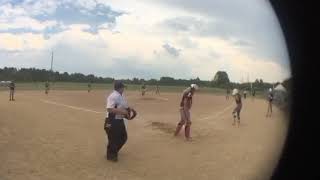 Gabby Adams pitching against Ohio Softball Club [upl. by Imak577]