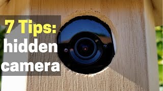 How to Hide a Security Camera Indoors or Outside [upl. by Analart359]