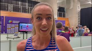 quotIm disappointed with thatquot  Eilish McColgan on finishing 10th in an epic world 10000m final [upl. by Eldon]