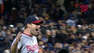 WSHNYM Scherzer fires second nohitter of season [upl. by Laehcimaj]