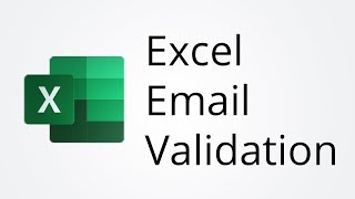 Excel Email Validation [upl. by Leodora]