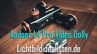 Dolly Andoer L4 PRO Kurztest  Kamerafahrten für kleines Geld 103 [upl. by Ahtimat926]