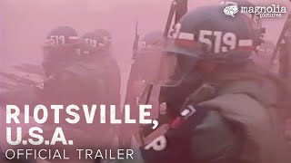 Riotsville USA  Official Trailer [upl. by Yerrok]