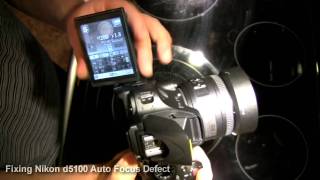 Fixing Nikon D5100 Auto Focus Defect [upl. by Davies888]