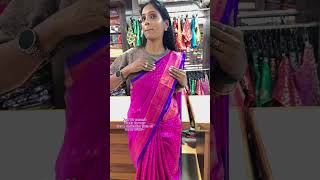 30 sec saree sreesaisilks nanganallur chennai sareein60seconds 1minsaree [upl. by Melodee]