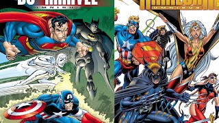 Dc vs Marvel omnibuses hardcover book compilation of comics revealed preorder info [upl. by Yrocaj]