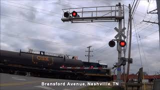 Railroad Crossings of the Nashville amp Eastern Railroad [upl. by Desi274]