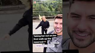 Love Island 2021 Liam and Millie take a romantic stroll in Wales [upl. by Elsa]