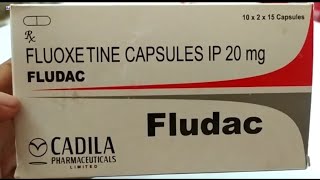 Fludac Capsule  FLUOXETINE CAPSULES IP 20mg  Fludac 20mg Capsule  Fludac Capsule Uses Benefits [upl. by Bergen450]