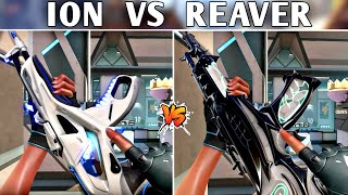 ION Vandal VS REAVER Vandal Comparison  Which One Is The Best Vandal Skin In Valorant [upl. by Gerard802]