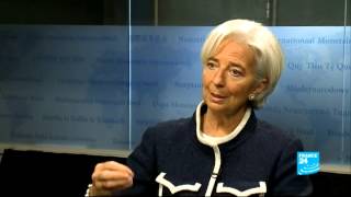 Christine LAGARDE Directrice générale du Fonds Monétaire International est lInvitée de lEconomie [upl. by Krug]