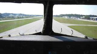 DC3 Takeoff from Cockpit [upl. by Amrita]