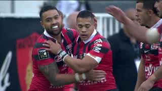 TOP 14  Essai de Cheslin KOLBE RCT  RC Toulon  CA Brive  Saison 20222023 [upl. by Assilim]