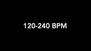 120240 BPM Accelerating Metronome [upl. by Aikal705]