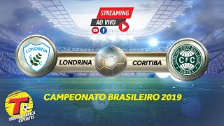 AO VIVO LONDRINA X CORITIBA TRANSAMÉRICA ESPORTES CURITIBA [upl. by Sidra]