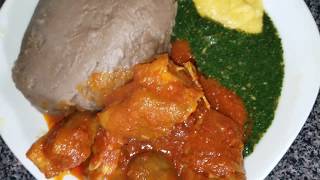 How to make Amala amp Gbegiri amp Ewedu [upl. by Mcmahon]