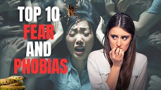 The Psychology Behind Top 10 Common Phobias amp Their Triggers 2024 🔥 Explore by Topick10 [upl. by Anaahs913]