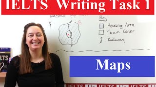 IELTS Writing Task 1 Map Vocabulary [upl. by Myrt]