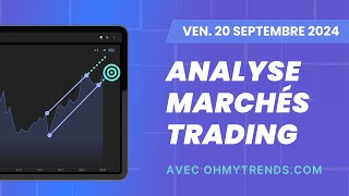 Analyse des Marchés Financiers  Vendredi 20 Septembre 2024  OhMyTrends [upl. by Annwahsal]