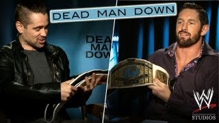 Dead Man Down  Wade Barrett gets Down with Costars [upl. by Norean]