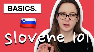 Learn Slovenian  Basics  Slovene 101 [upl. by Scammon459]