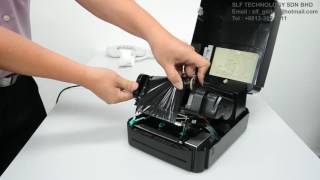 TSC 244 PRO BARCODE PRINTER SETUP GUIDE [upl. by Mariellen]