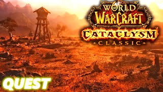 Cataclysm Classic WoW Turning the Earth  Quest [upl. by Ahsiema992]