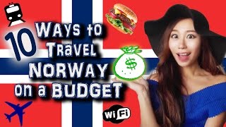 10 Ways to Travel Norway on a Budget  如何在挪威便宜旅行 [upl. by Milicent]