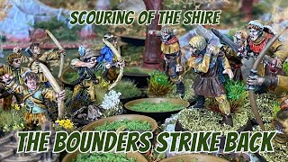 MESBG Narrative Battle Report  Scouring of the Shire  The Bounders strike back [upl. by Ronald]