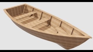 Autodesk Inventor  Part I  Design of a small Boat [upl. by Lange401]