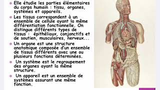 PARTIE02 GÉNÉRALITÉS SUR LANATOMIE HUMAINE أهم فيديو في السنة أولى طب🧑‍⚕️ [upl. by Sherm]