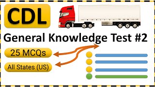 CDL Practice Test 2024 General Knowledge Test Questions amp Answers [upl. by Bowden]