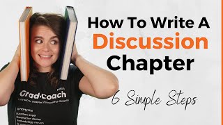 Dissertation Discussion Chapter How To Write It In 6 Steps With Examples [upl. by Enelyw861]