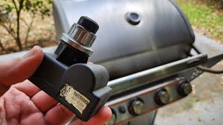 How to Replace the Igniter in a gas grill bbq push button igniter has no spark DIY cheap amp easy [upl. by Manheim888]