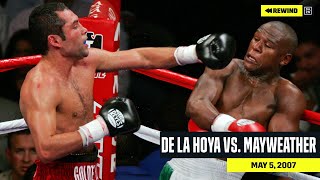 FULL FIGHT  Oscar De La Hoya vs Floyd Mayweather DAZN REWIND [upl. by Valeria697]