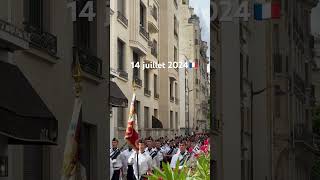 Celebrating the 14 July day in France 🇫🇷 14juillet paris2024 france shorts viral foryou fyp [upl. by Siryt974]