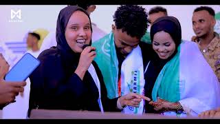 Dayax iyo marwadiisa oo lagu soo dhaweeyay magalada hargeisa [upl. by Tugman]