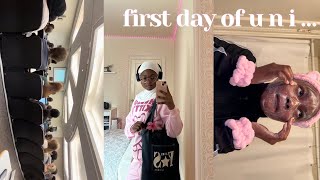 first day of college grwm back to school prep University of Manitoba [upl. by Anot46]